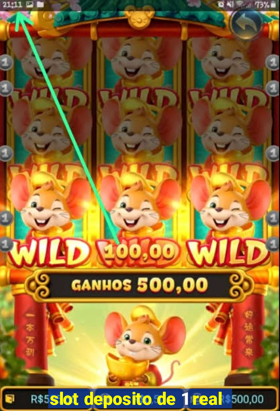 slot deposito de 1 real