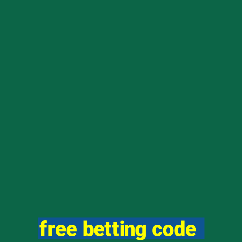 free betting code