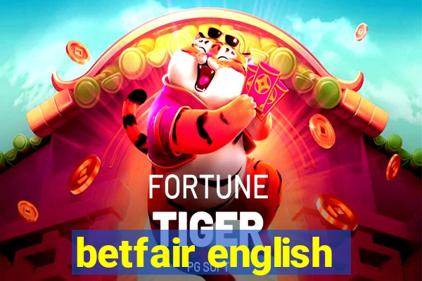 betfair english