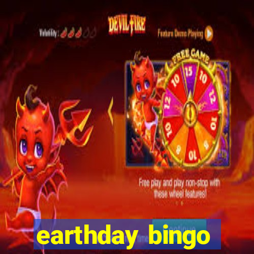 earthday bingo