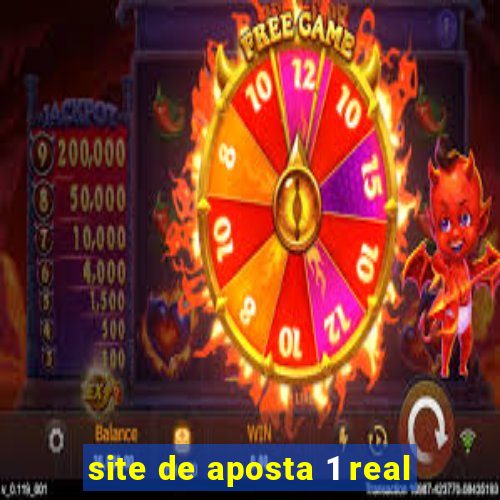 site de aposta 1 real