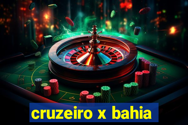 cruzeiro x bahia