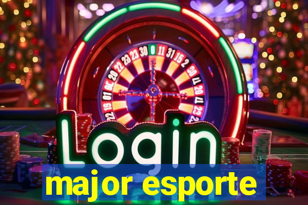 major esporte