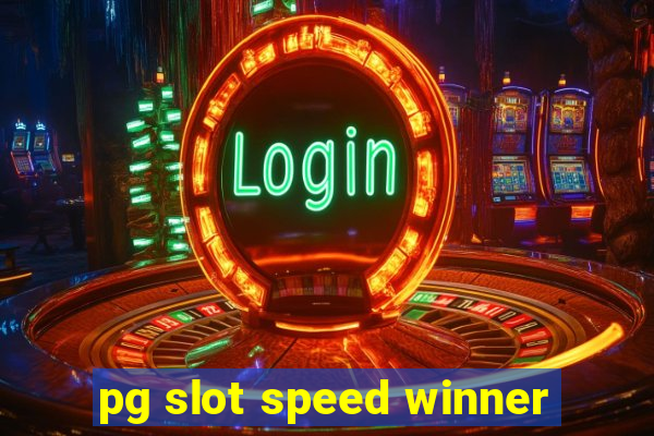 pg slot speed winner