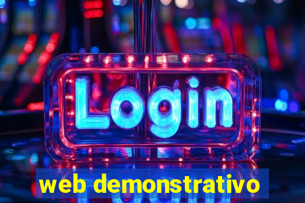 web demonstrativo