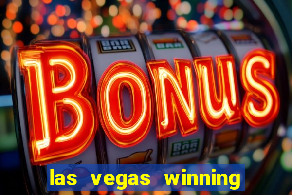 las vegas winning slot machines