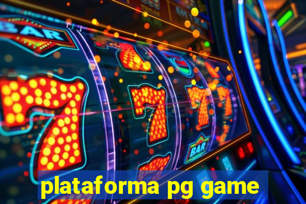 plataforma pg game