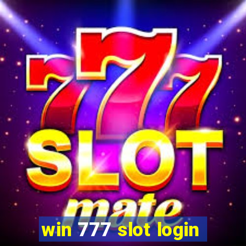 win 777 slot login