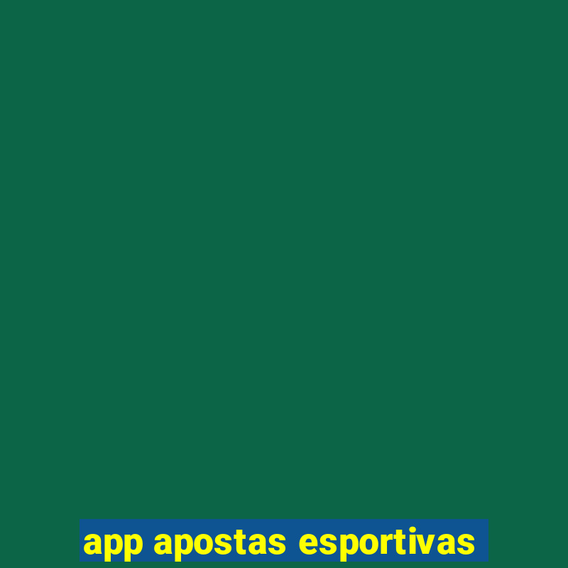 app apostas esportivas