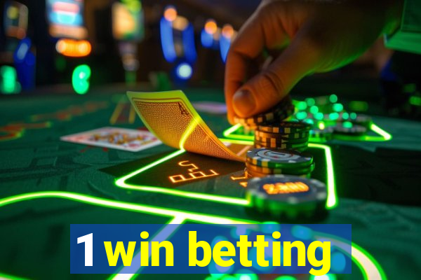 1 win betting