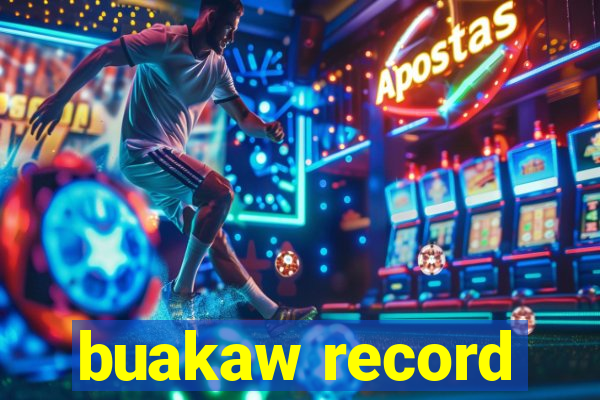 buakaw record