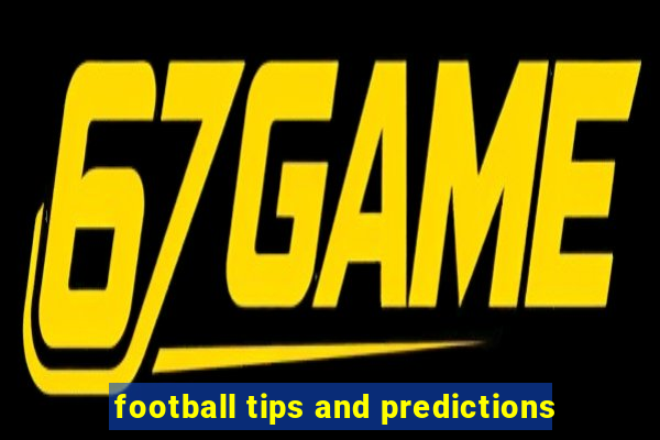 football tips and predictions