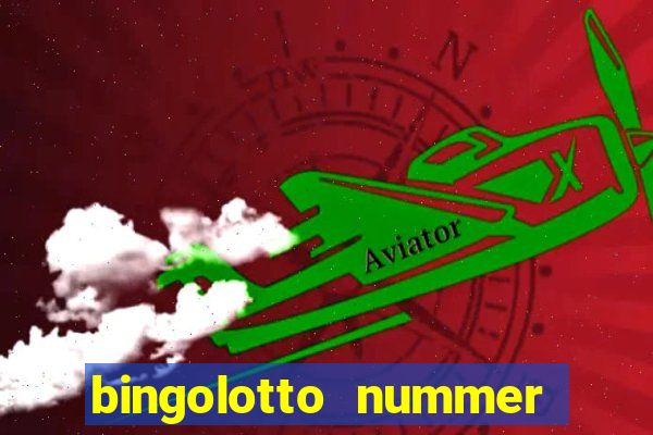 bingolotto nummer ettans bingo