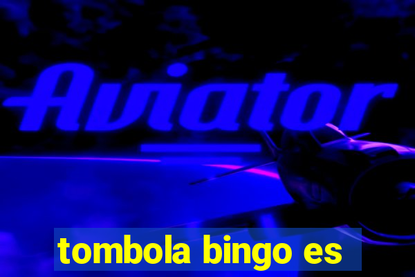 tombola bingo es