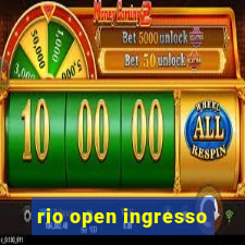 rio open ingresso