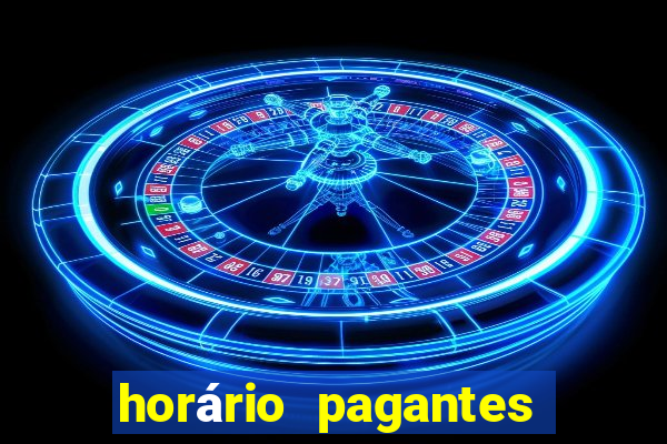 horário pagantes do fortune tiger