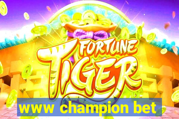 www champion bet