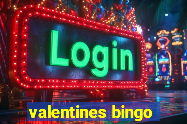 valentines bingo