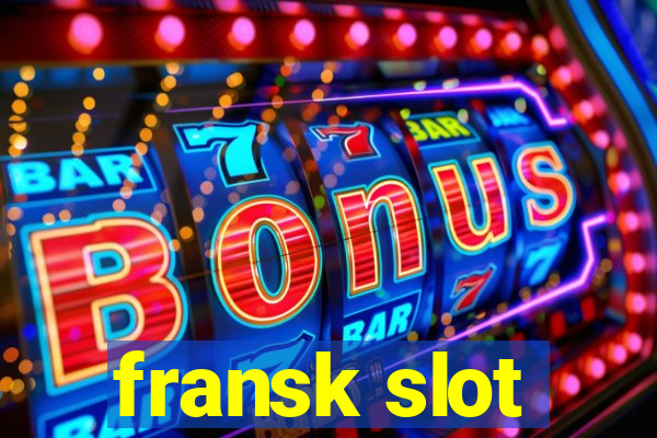 fransk slot