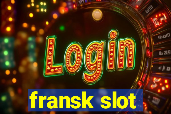 fransk slot