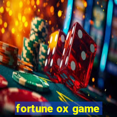 fortune ox game