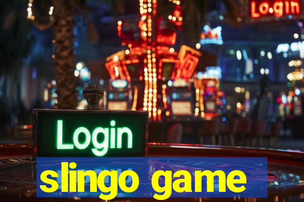 slingo game