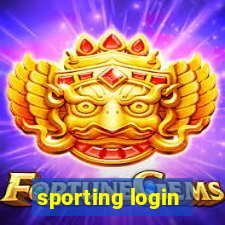 sporting login