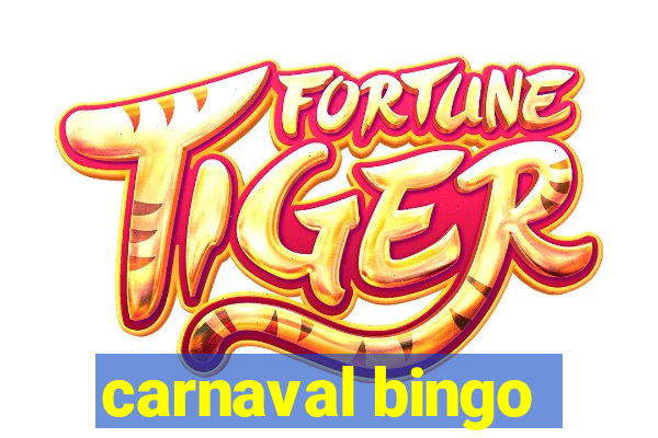 carnaval bingo