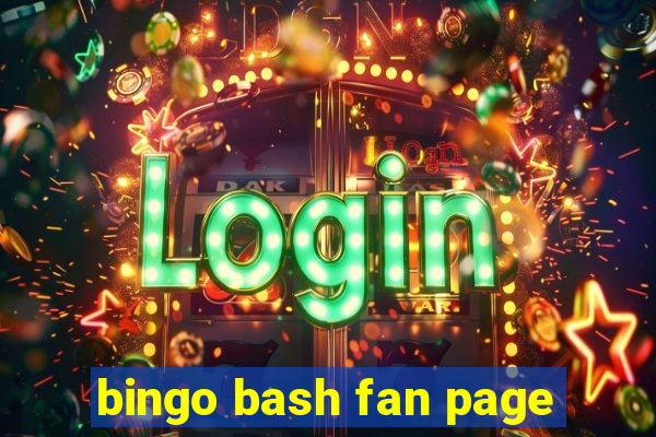 bingo bash fan page