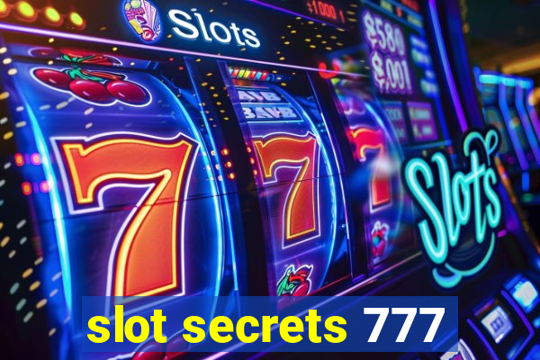 slot secrets 777