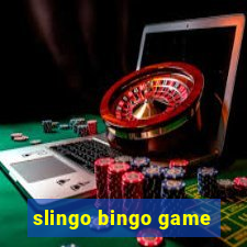 slingo bingo game