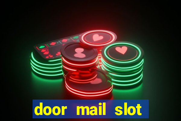 door mail slot collection box