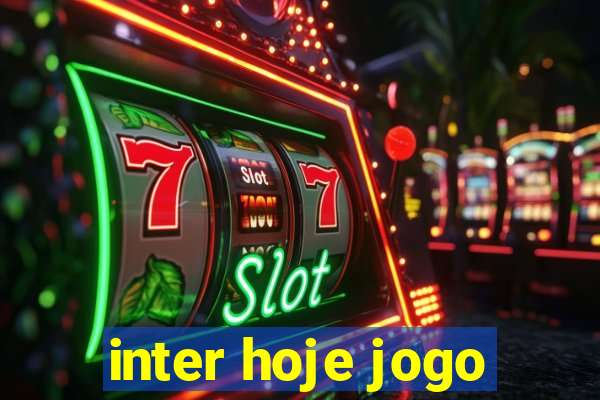 inter hoje jogo