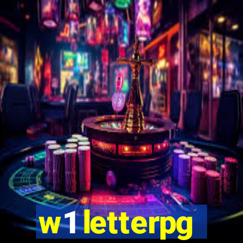 w1 letterpg