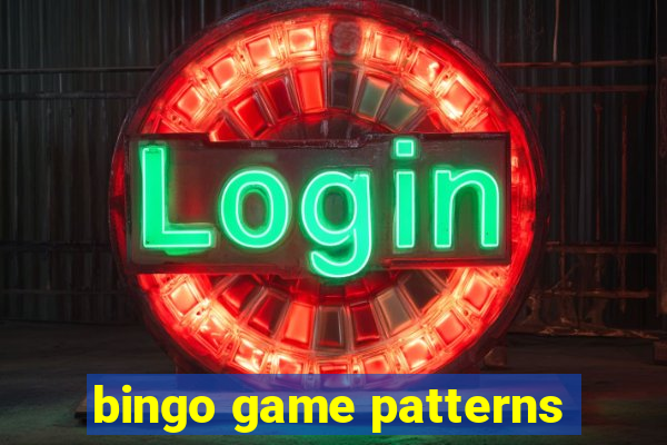 bingo game patterns