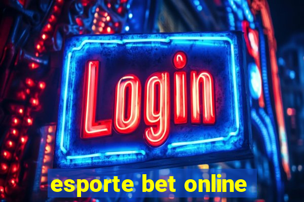 esporte bet online