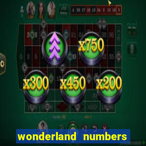 wonderland numbers wiki fandom