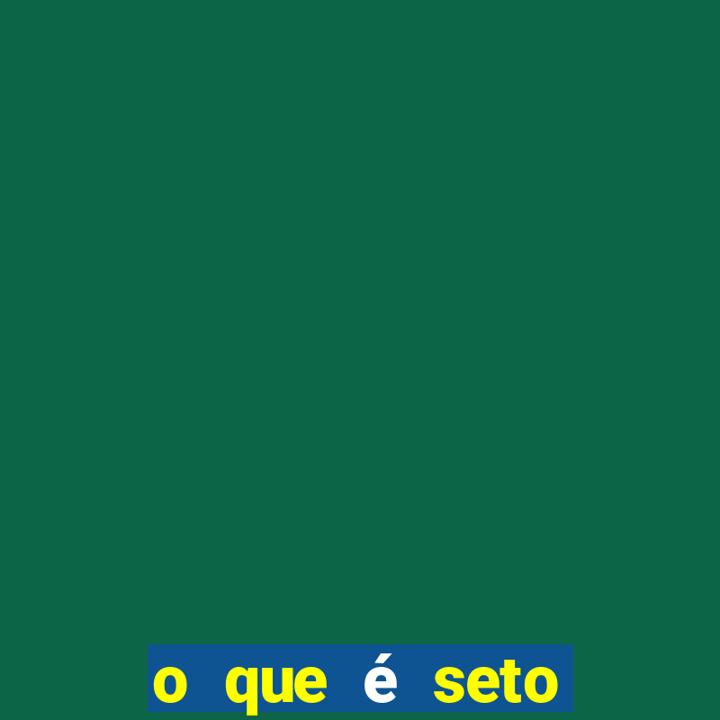 o que é seto altos parametros para mim e para os outros