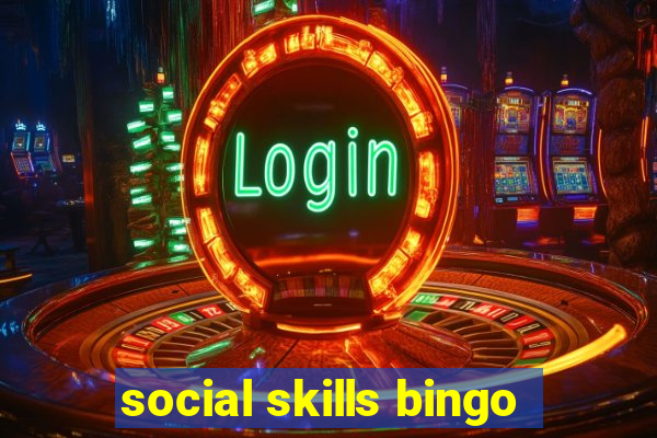 social skills bingo