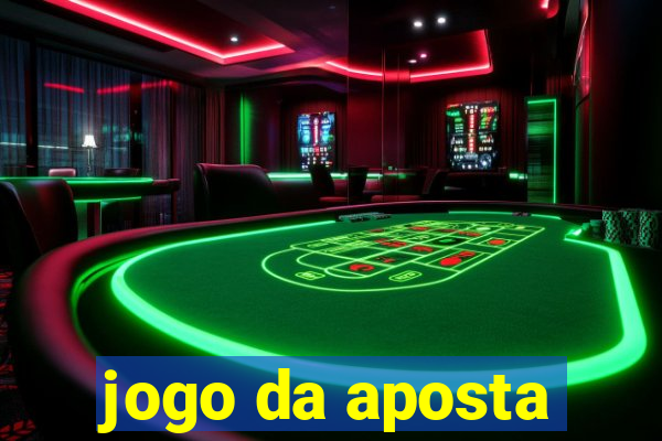 jogo da aposta