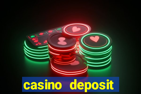 casino deposit bonus code