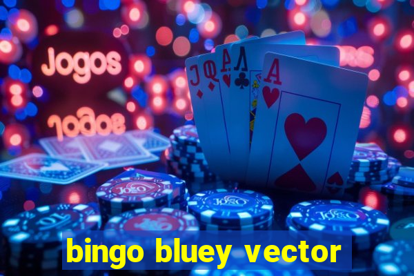 bingo bluey vector