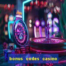 bonus codes casino no deposit