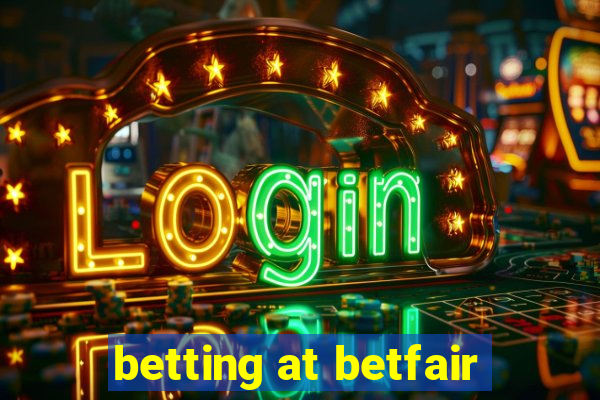 betting at betfair