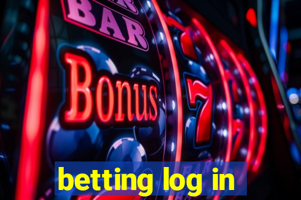 betting log in