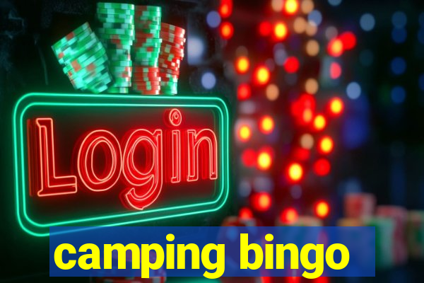 camping bingo