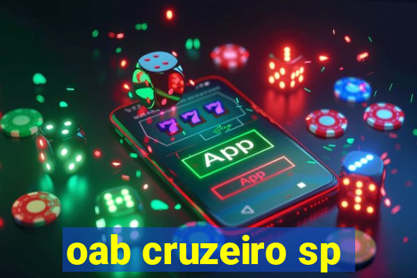 oab cruzeiro sp