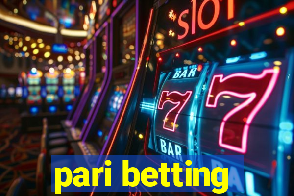 pari betting