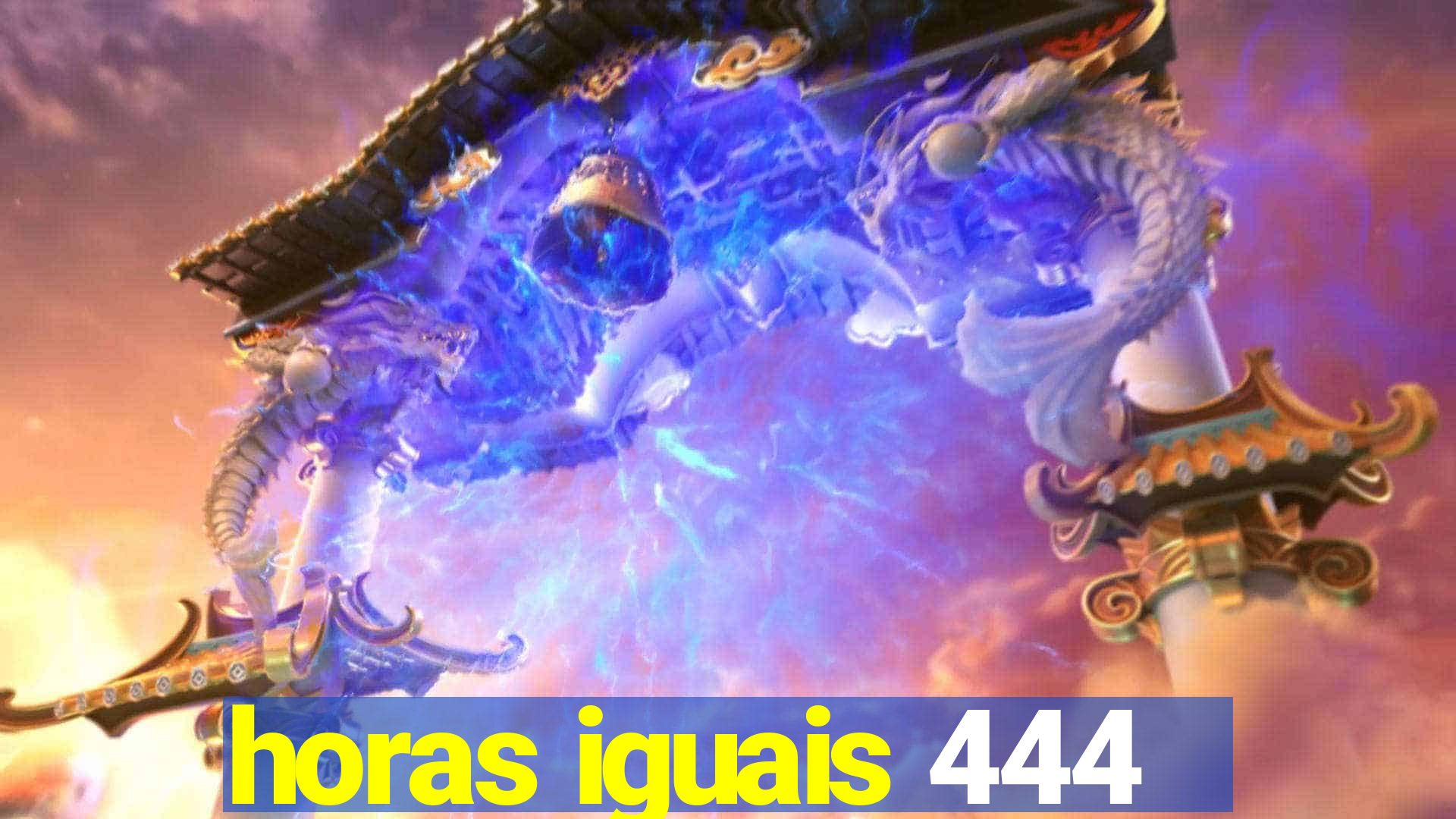 horas iguais 444