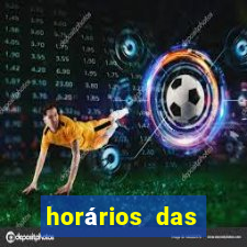 horários das plataformas de jogos